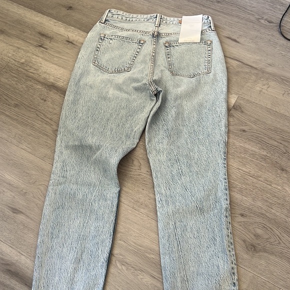 GRLFRND Super High Rise Karolina come back around skinny light blue 28 - Picture 9 of 9